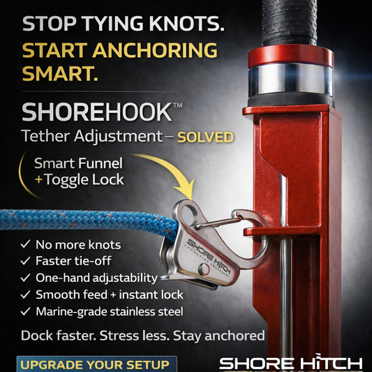 "ShoreHook"- Tether Adjuster